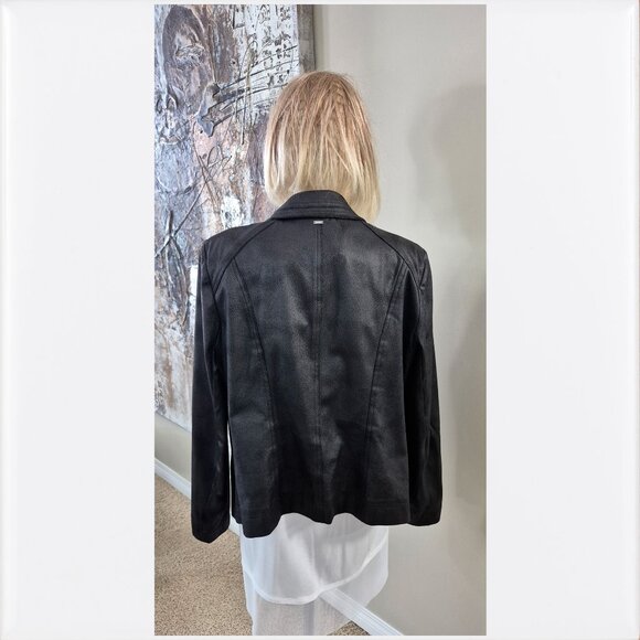 Vex Collection Eyelet Detail Faux Sued - Picture 2 of 5